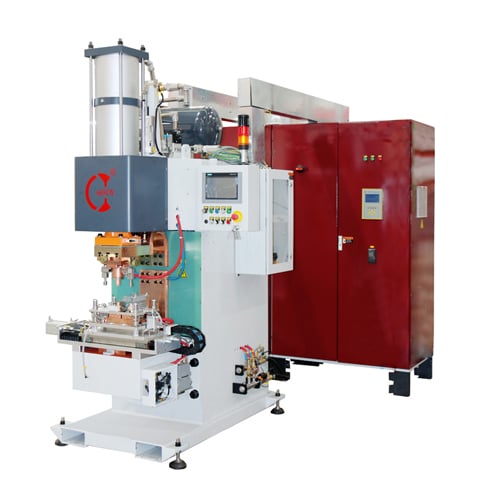 Soldador por projeção com descarga capacitiva de 30KJ para ajustador de ângulo de assento de automóvel