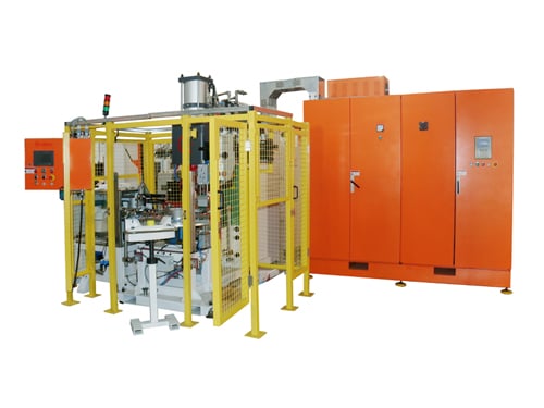 Soldador por projeção com descarga capacitiva de 35KJ para rolamentos automotivos