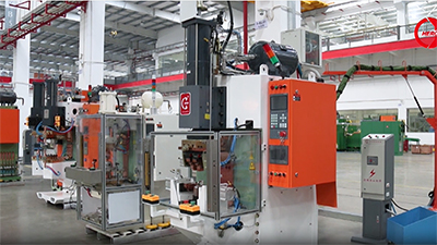 Soldador de média frequência de 660KVA para alimentação de compressor DB-660-18001