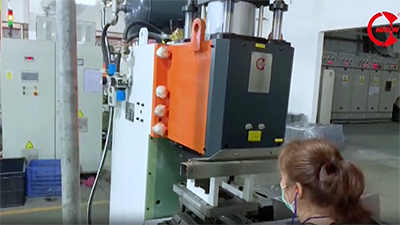 Soldador de descarga capacitiva de 20000J para forno de micro-ondas com dois cabeçotes DR-20000